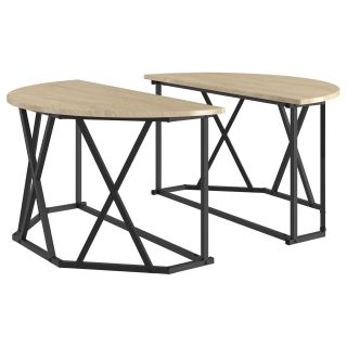 Kohvilaud Sonoma tamm 80x80x42 cm Töödeldud puit