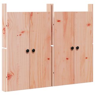 Väliköögikapid 2 tk 50x9x82 cm Täispuit-douglaskuusk