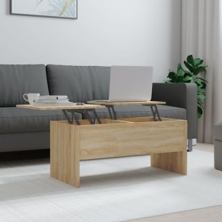 kohvilaud, Sonoma tamm, 102x50,5x46,5 cm, tehispuit
