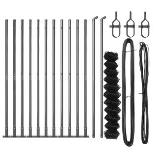 Ahela Link Aed 13 Klambriga Postiga 1x25 m Galvaniseeritud Teras