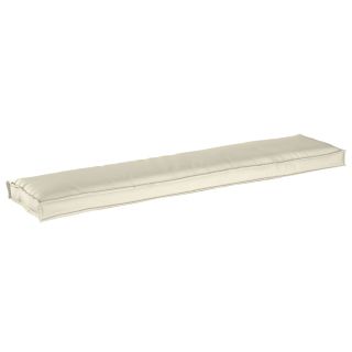 Plahvatuse padi pingile Kreemjas 180x40x8 cm Oxfordi kangas