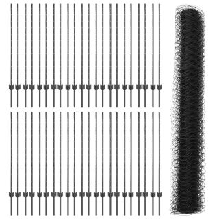 Aia postid 22 tk U-kanal Hall 120 cm Teras,Kuusnurkne aed Hall 1.2x100 m Teras