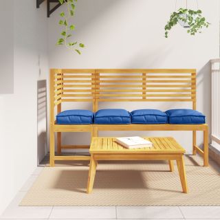 Pallet padjad 4 tk Kuninglik Sinine 40x40x8 cm Oxford kangas