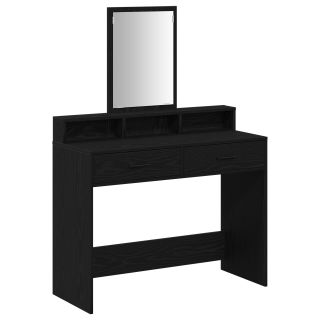 must tamme riidekapp sahtlitega 100x41x140 cm