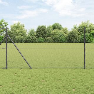 kuuese aed koos 13 postiga Hall 1x25 m Tsinkplekk