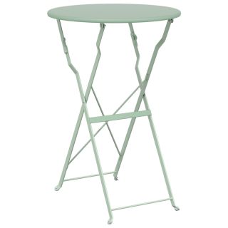 Kokkuklapitav Aiamaja Lauk Hele Mint Ø50x71 cm Terasest