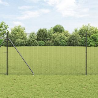 Keevitatud Traadi Tara 7 Naelpostiga Hall 1.5x10 m Teras