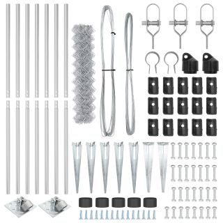 Kett Aed koos 7 Nokkankriga 1.4x10 m Galvaniseeritud Teras