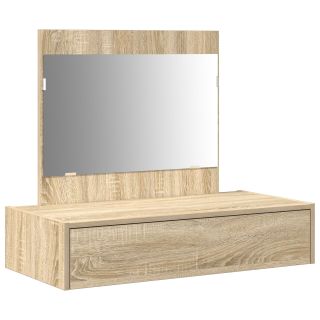 Seinal kõrguv riidepeegel Sonoma Oak 83x40x70 cm