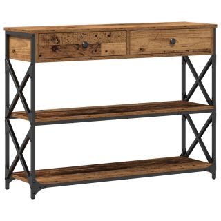 Kontsertlaud Vana Puit 100x28x75 cm Töödeldud Puit & Teras
