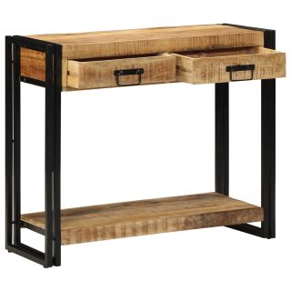 Konsoollaud 90x33x75 cm Vastupidav Karm Mango Puit