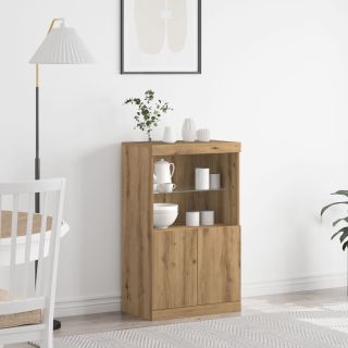 LED-valgustitega kõrvalhoone Artisan Oak 60x37x100 cm