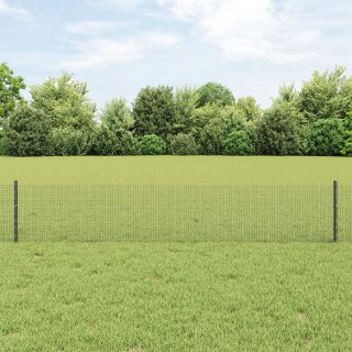 Keermestatud traafi aiapiire koos 22 U postidega Hall 0.4x50 m teras