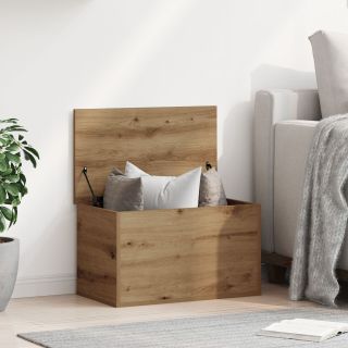 Ladustamisboks kaanega Artisan Tamme 60x35x35 cm Töödeldud puit