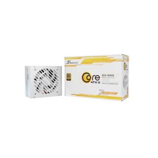 Power Supply|SEASONIC|CORE GX White|850 Watts|Efficiency 80 PLUS GOLD|MTBF 100000 hours|SRP-CGX851-A5A32SF-W