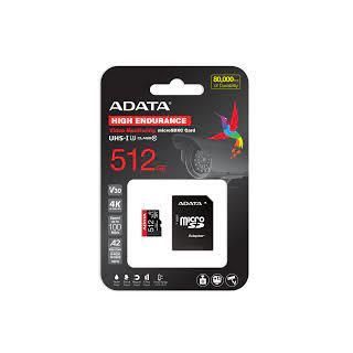 MEMORY MICRO SDXC 512GB W/AD./AUSDX512GUI3V30SHA2-RA1 ADATA