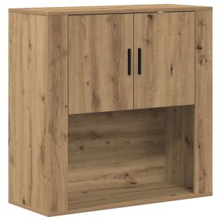 seinakapp Meisterdatud tamm 80x33x80 cm Inseneripuit