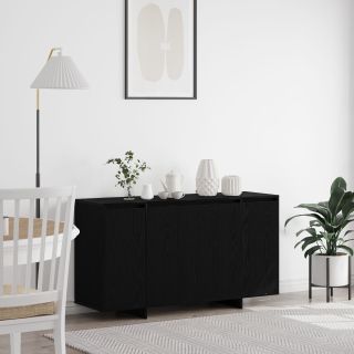 Must tammekapp Must tamm Puidu vineer 135 x 41 x 75 cm Kapp