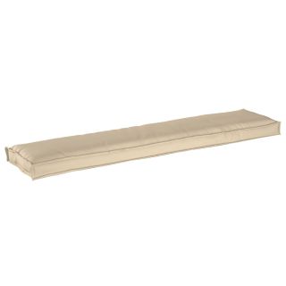 Puidust Padi Pingile Beež 180x40x8 cm Oxford Kangas