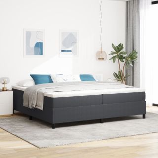 Kastiga voodi koos madratsiga Tumehall 200x200 cm Korgiriie