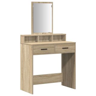 Meikimislaud Sahtlitega Sonoma Tamme 79x41x140 cm