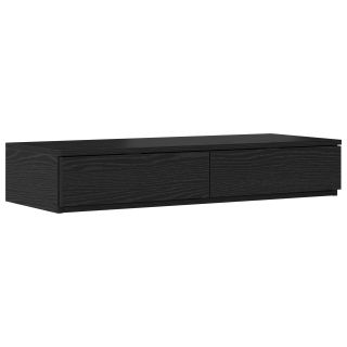 Voodi Sahtlid Must 90x36,5x16,5 cm Töödeldud Puit