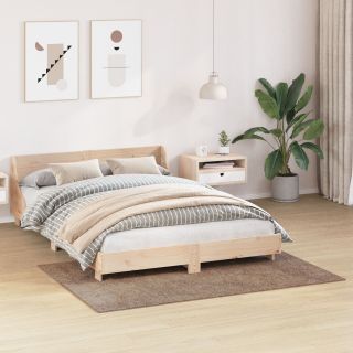 Shaggy Vaip Lateksist Alusega Pruun 120x170 cm