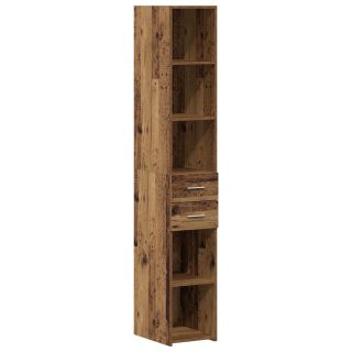 Kõrge kapp Vana Puit 30x42,5x185 cm Töödeldud Puit