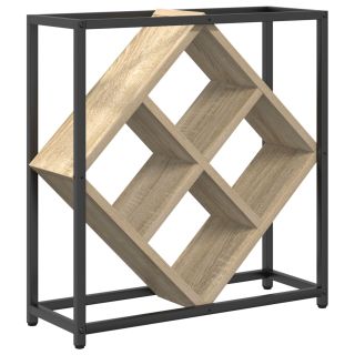 Veinirekk Sonoma tamm 51x18x52,5 cm Tehispuit