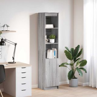 Highboard Hall Sonoma 37,5x35x180 cm Engineered Wood