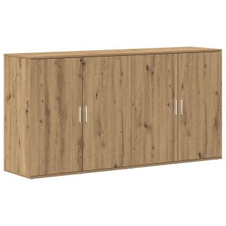 Küljekapid 2 tk Artisani tamme 79x38x80 cm Tehispuit