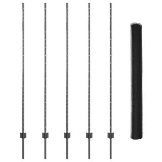 Aiapostid 10 tk U-kanal Hall 160 cm Teras