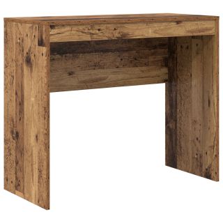 Kirjutuslaud Vana puit Tehispuit 90 x 40 x 76 cm Vastupidav
