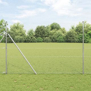 Kuusnurkne aed 1.6x50 m Kuumtsinkteras