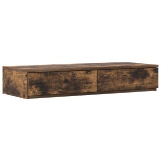 Voodi Sahtlid Suitsutatud Tamme, 100x36,5x16,5 cm, Tehispuit