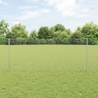 aedapostid 10 tk U-kanal 100 cm galvaniseeritud terasest,kuusnurkne aed 1 x 10 m galvaniseeritud terasest