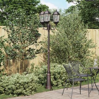 Aia Valgusposti 3-Lamp E27 Pronks 235 cm Alumiinium