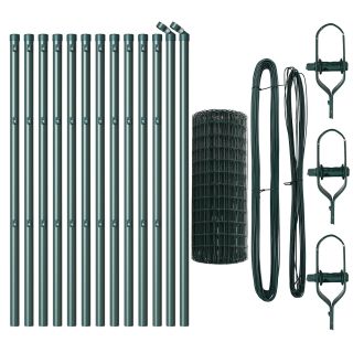 Euro Aed 13 Aiastangiga 0.8x25 m Galvaniseeritud Terasest Roheline