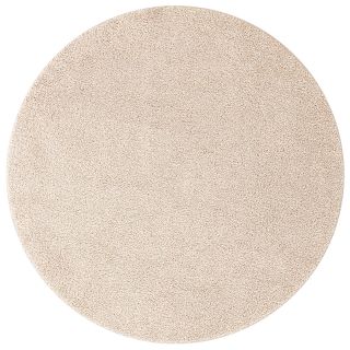 Paks Vaip Lateksist Tagumisega Kreemjas ø90 cm