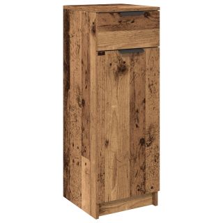 Vannitoa Kapp Vana Puit 32x34x90 cm Töödeldud Puit
