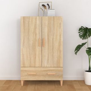 kõrge kapp, Sonoma tamm, 70 x 31 x 115 cm, tehispuit