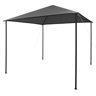varjualune 3 x 3 m, antratsiithall, kangas ja teras 180 g/m²