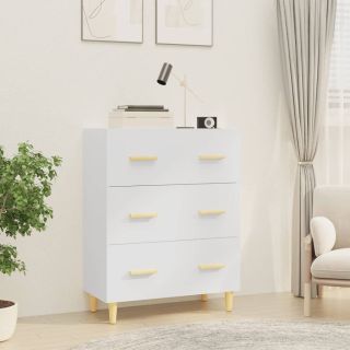 Буфет, белый, 70 x 34 x 90 см, искусственное дерево