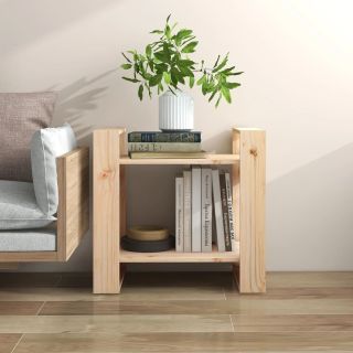 Книжная полка/разделитель комнаты, 60 x 35 x 57 см, массив сосны