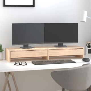 подставка под монитор, 100x27x15 см, сосна