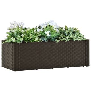 taimelava isekastmise süsteemiga, helepruun 100 x 43 x 33 cm