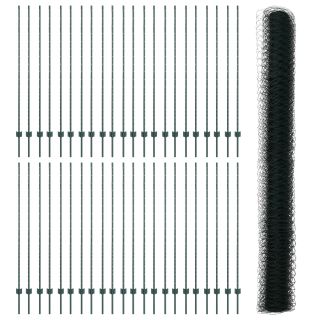 Aia Postid 11 tk U-Kanaal Roheline 160 cm Metall