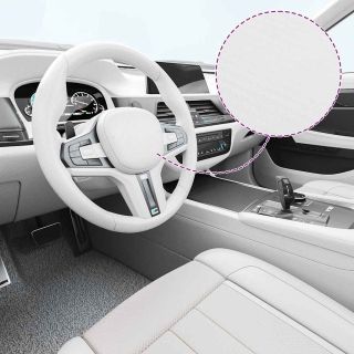 Автомобильная пленка, 3D, белая, 100 x 150 см