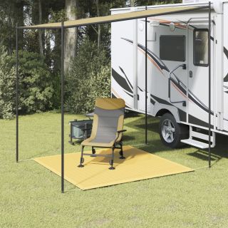 telgimatt, beež, 250 x 250 cm, HDPE