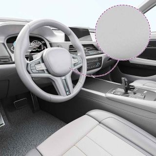 Автомобильная пленка 2 шт, матово-серебристая, 100 х 150 см